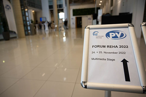 Wegweiser zu PV-Forum Reha 2022