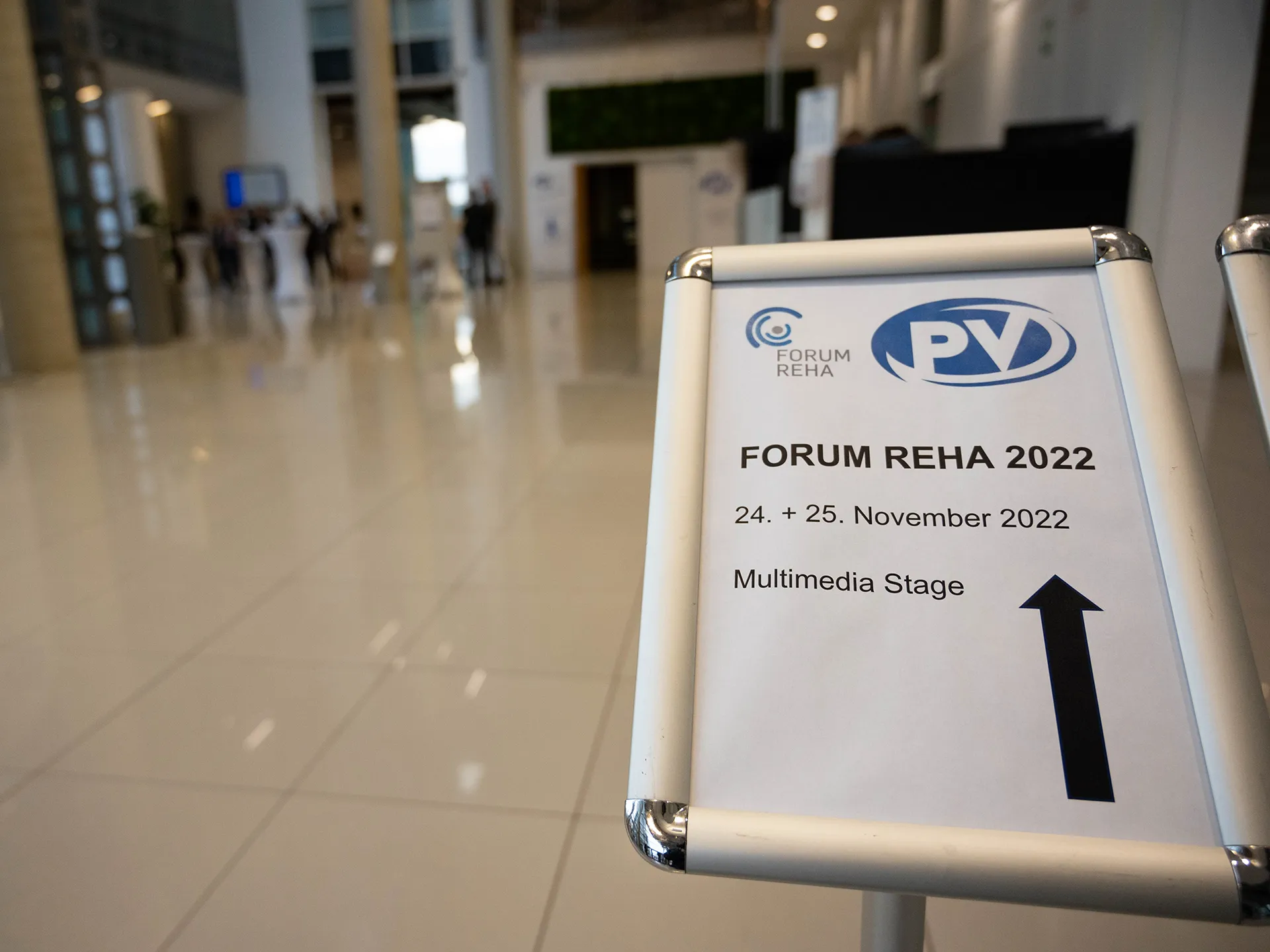 Wegweiser zu PV-Forum Reha 2022